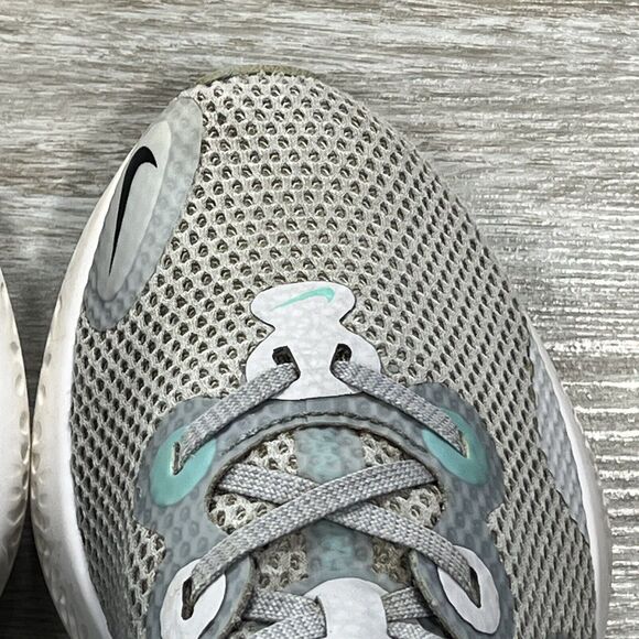 Nike Womens Renew Run Sky Gray Hyper Turquoise CK6360-007 Running Shoes Size 7.5 - Picture 9 of 13